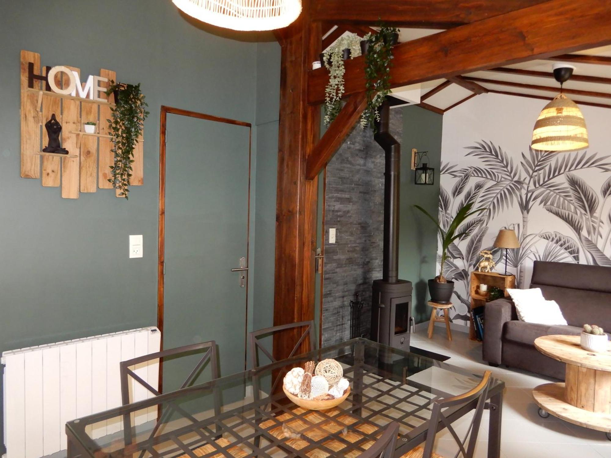 Le Gîte du Lutin Many 3 étoiles&son SPA privatif Saint-Christophe-Sur-Conde Extérieur photo